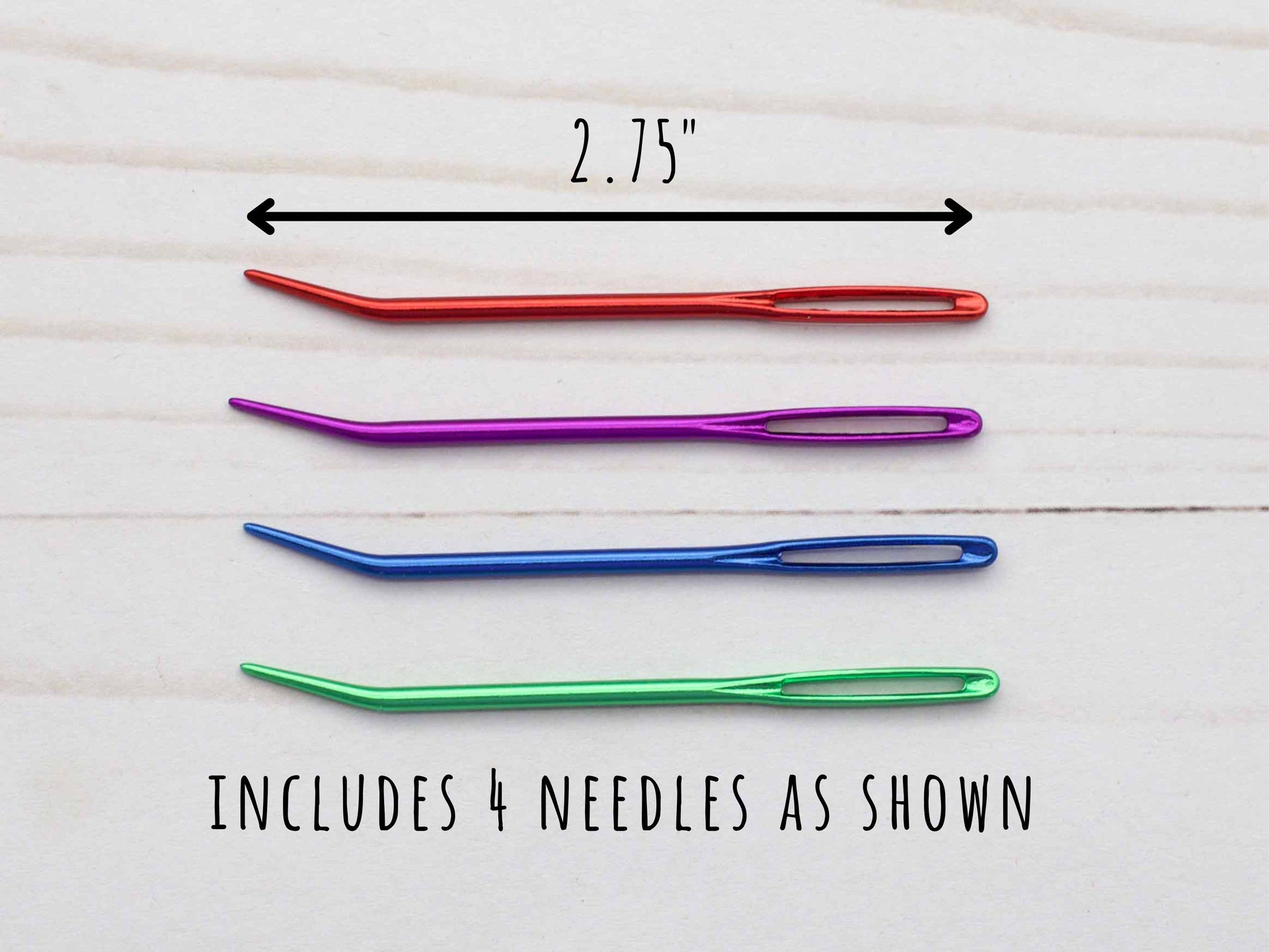 Aiguilles à tapisserie courbes