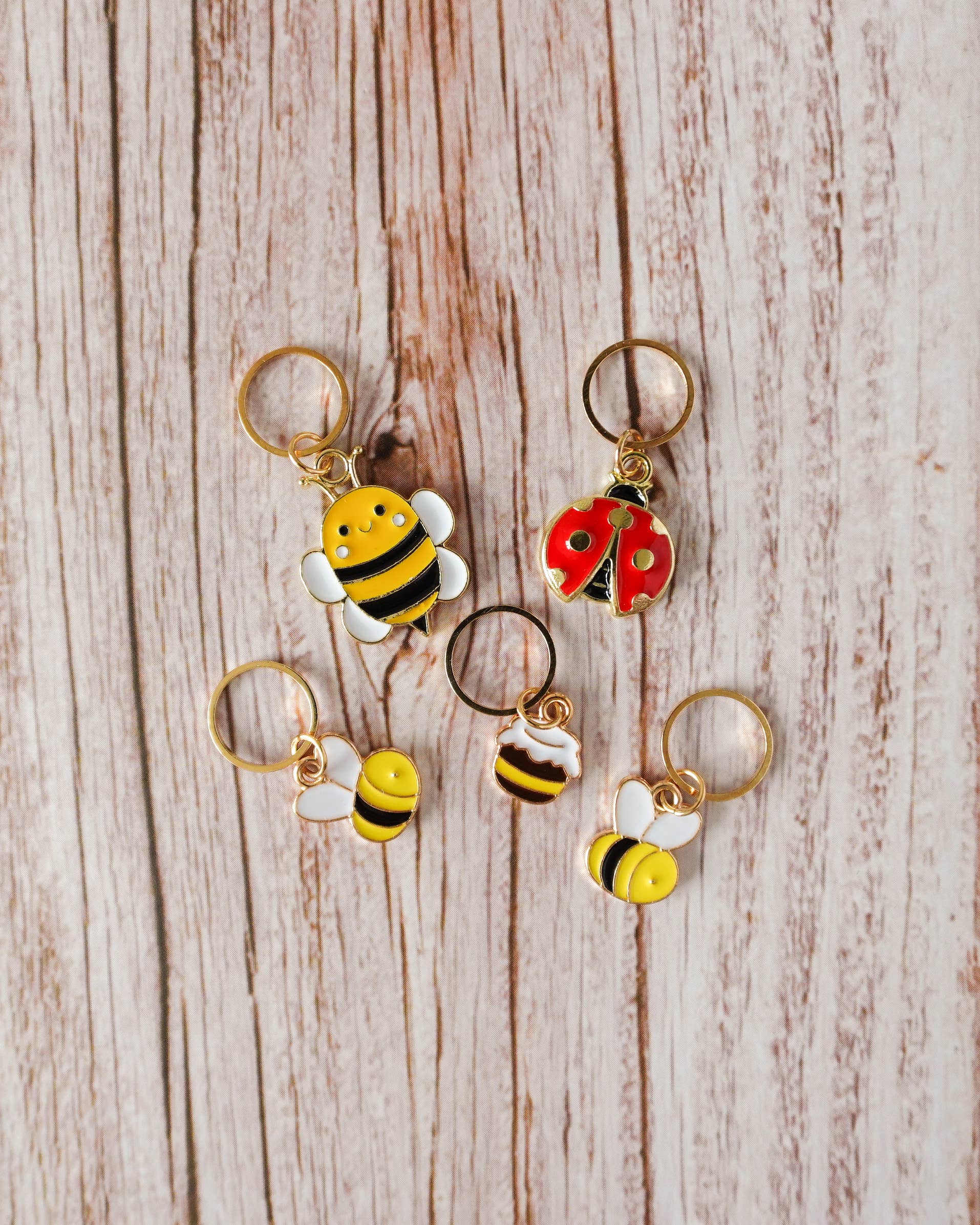 Bee Happy - Anneaux marqueurs