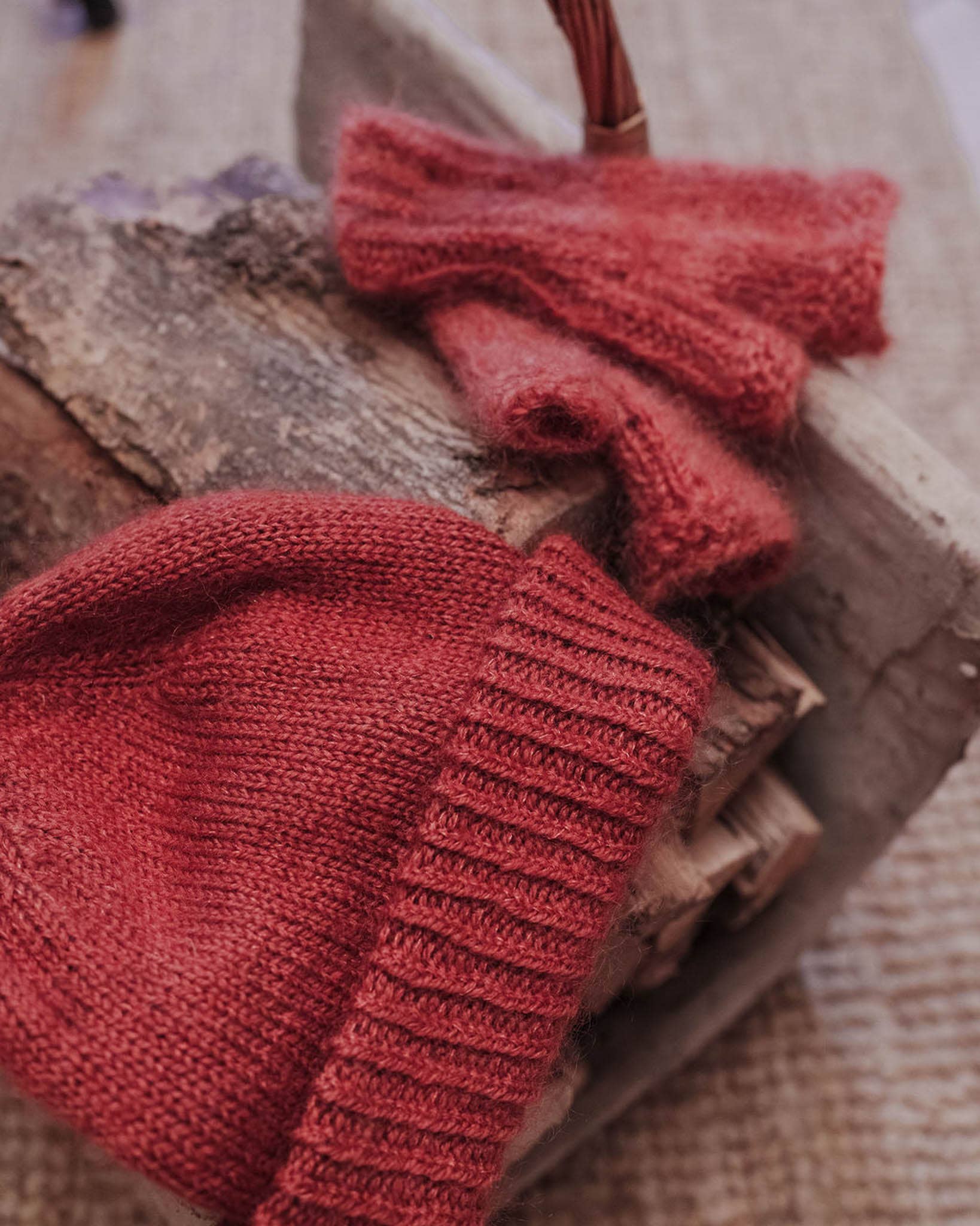 Patron de tricot - Bonnet et Mitaines Effie