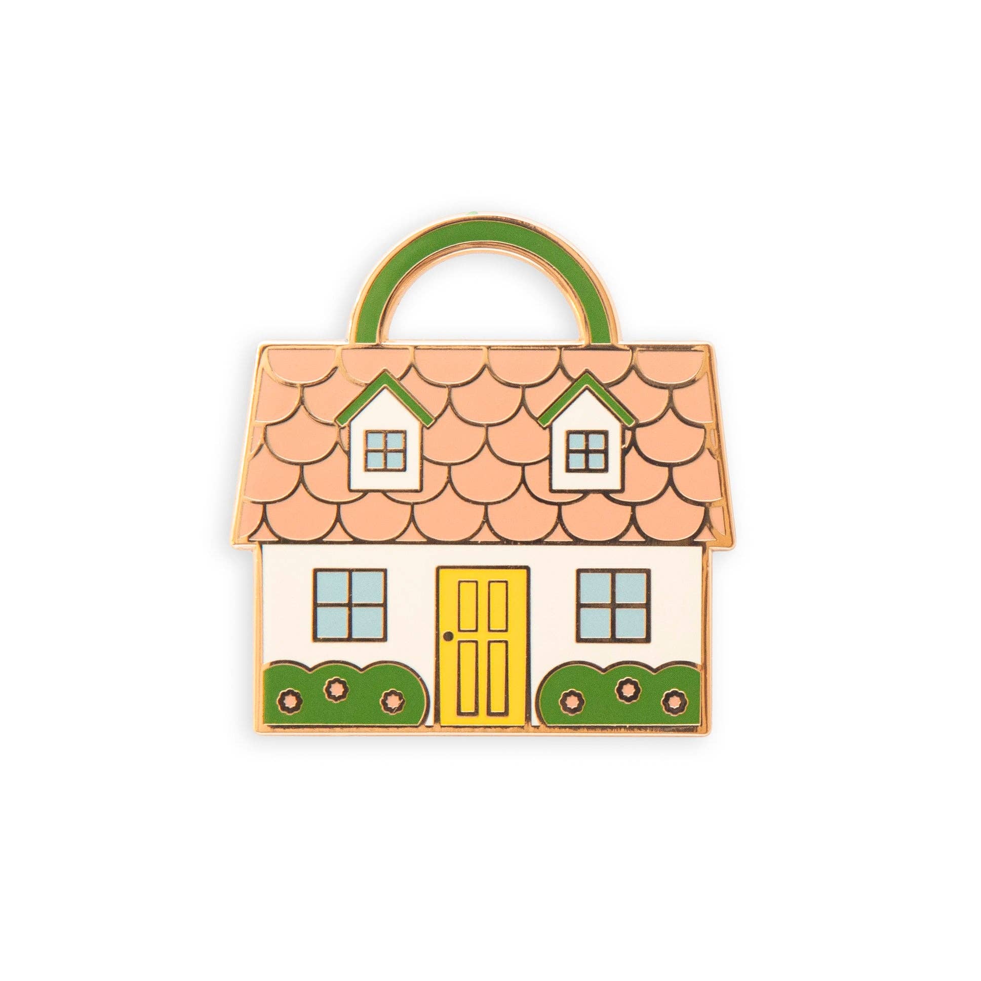 Porte-aiguille magnétique Maison en canevas