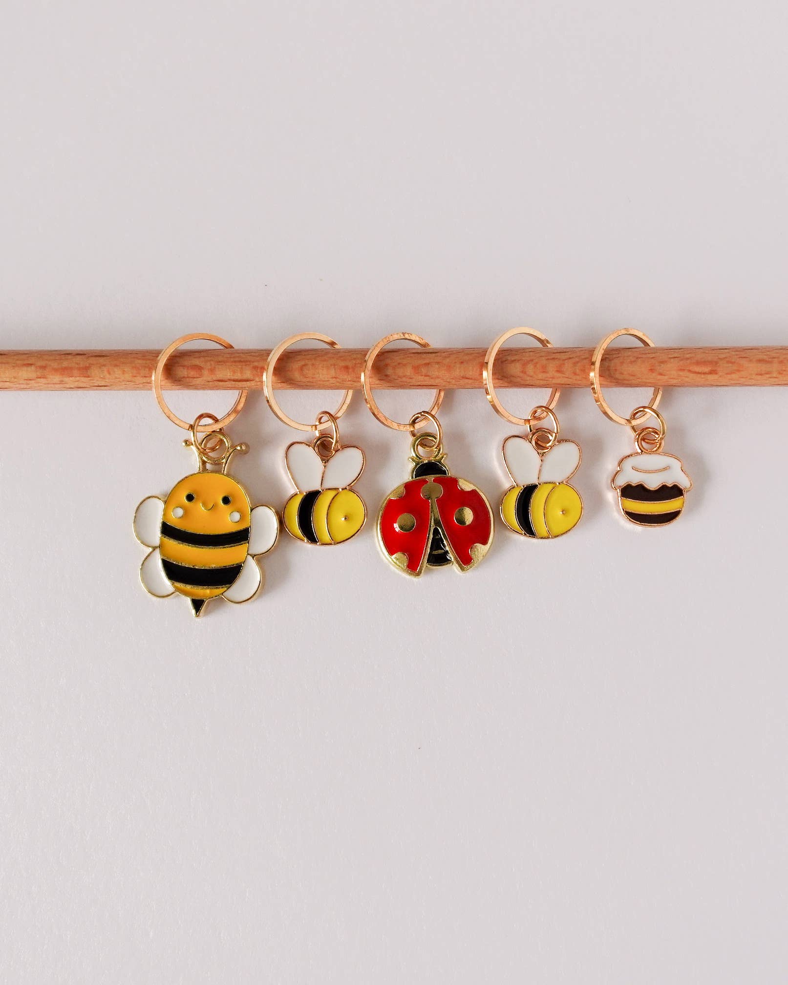 Bee Happy - Anneaux marqueurs