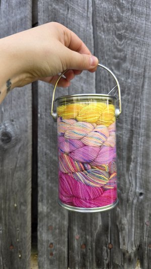 Pot de peinture - Laine à chaussette