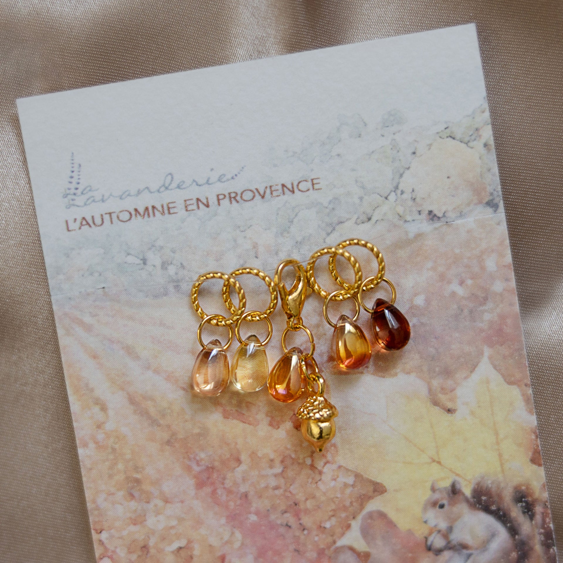 Anneaux marqueurs - lot de 5