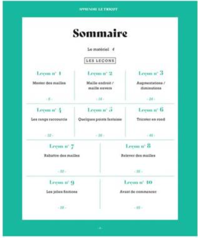 Apprendre le tricot en 10 leçons