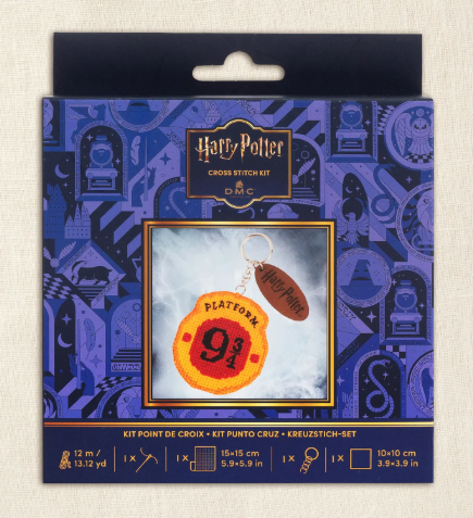 Kit point de croix - porte clé Harry Potter