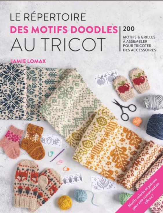 Le répertoire des motifs Doodles au tricot