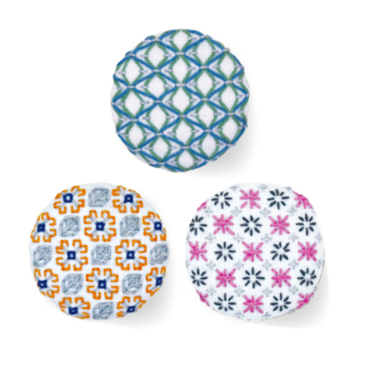 Kit Hitomezachi Sashiko - 3 broches