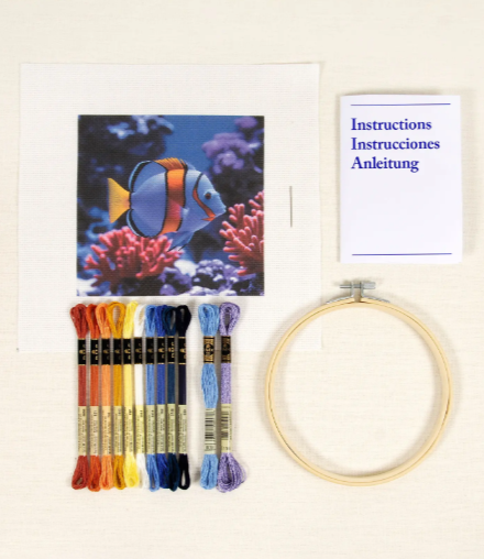 Poisson - Kit point de croix