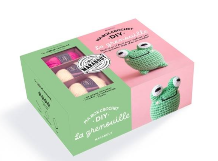 Kit de crochet - La grenouille Apily