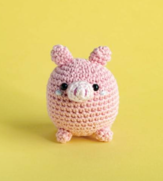 Kit de crochet - Le cochon Apily