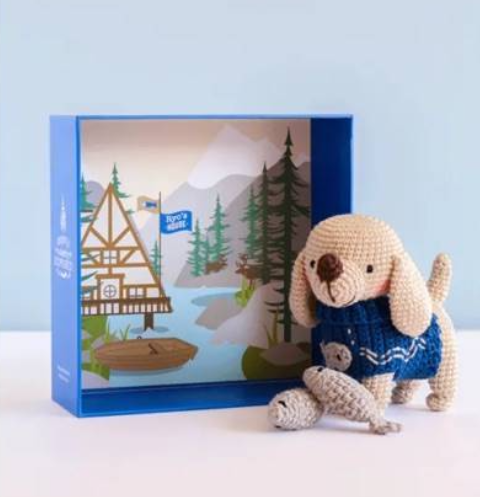 Kit de crochet - Ryo le labrador