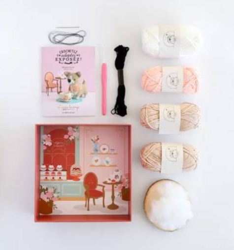 Kit de crochet - Lizzie le corgi