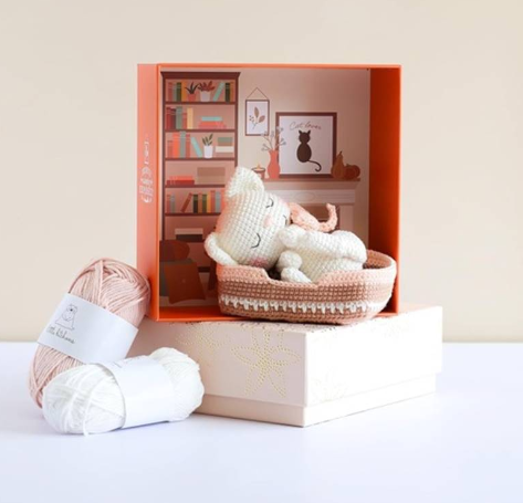 Kit de crochet - Poppy la british shorthair