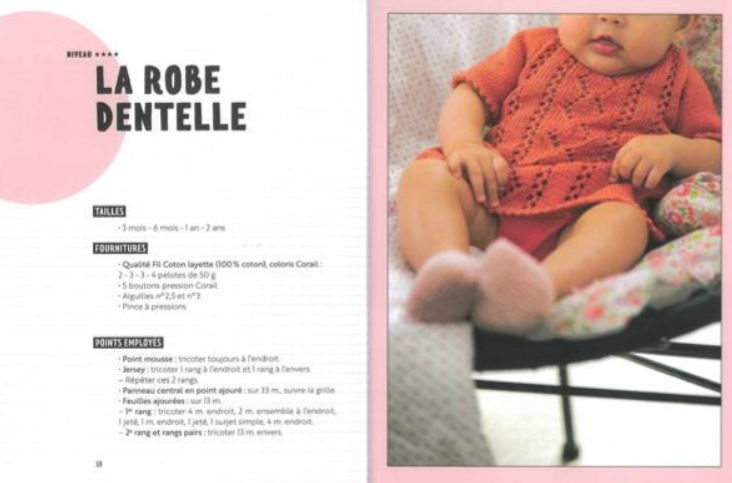 Tricoter des cadeaux de naissance - Petit cahier tricot