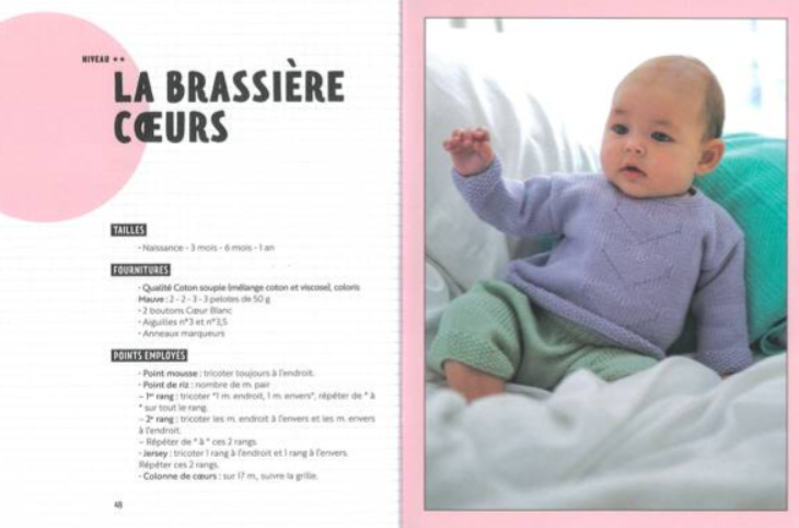 Tricoter des cadeaux de naissance - Petit cahier tricot