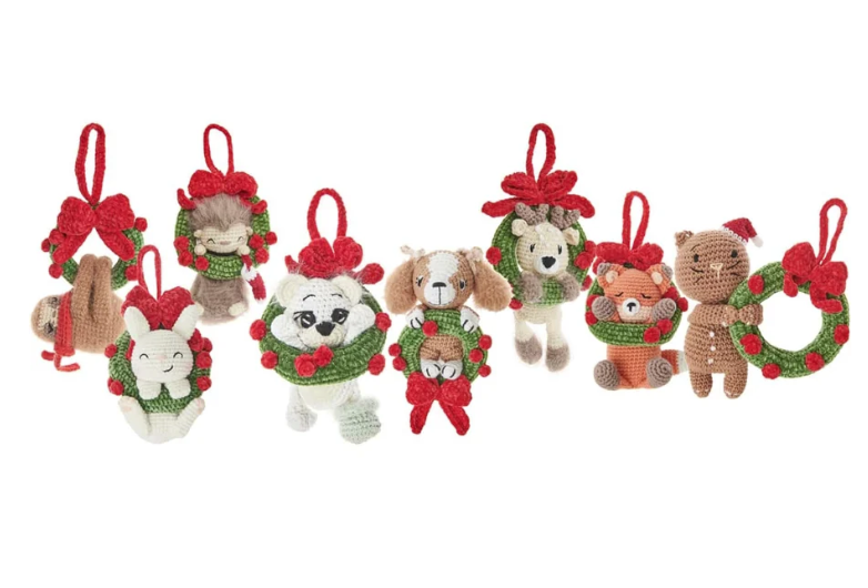 Ricorumi Christmas CAL n°6 - Couronnes de Noël