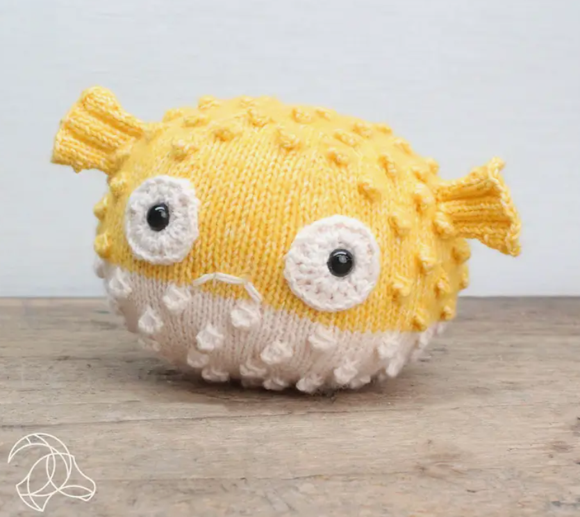 Kit tricot Bart le poisson pierre