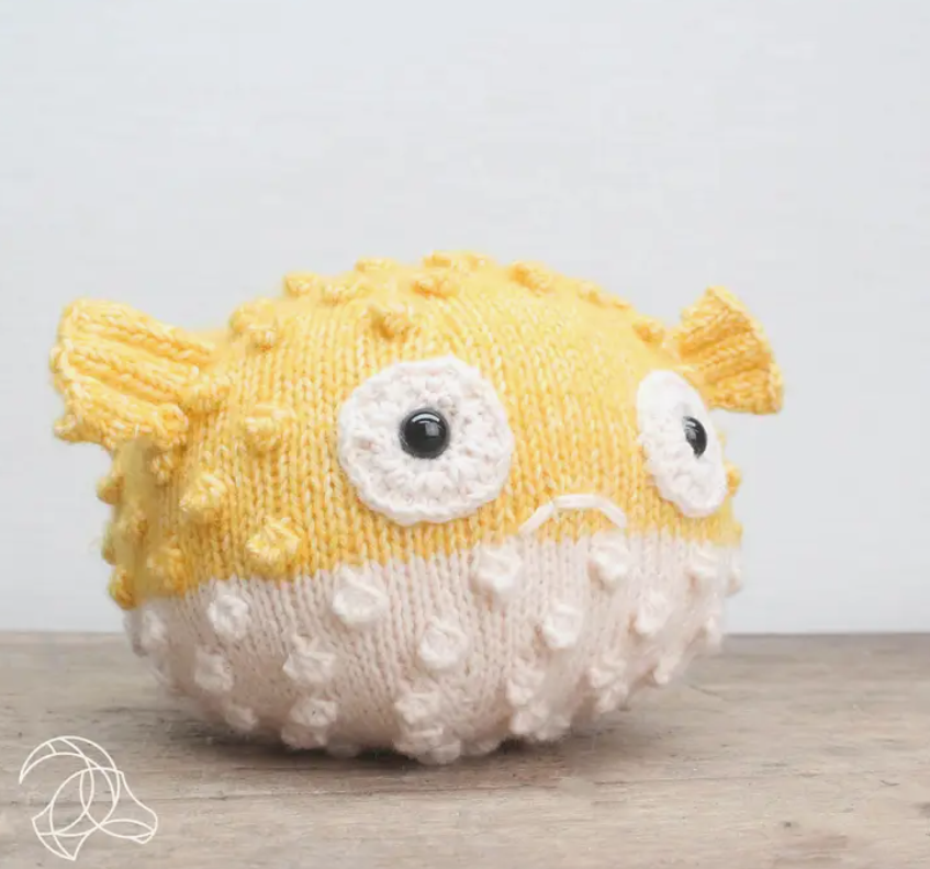 Kit tricot Bart le poisson pierre