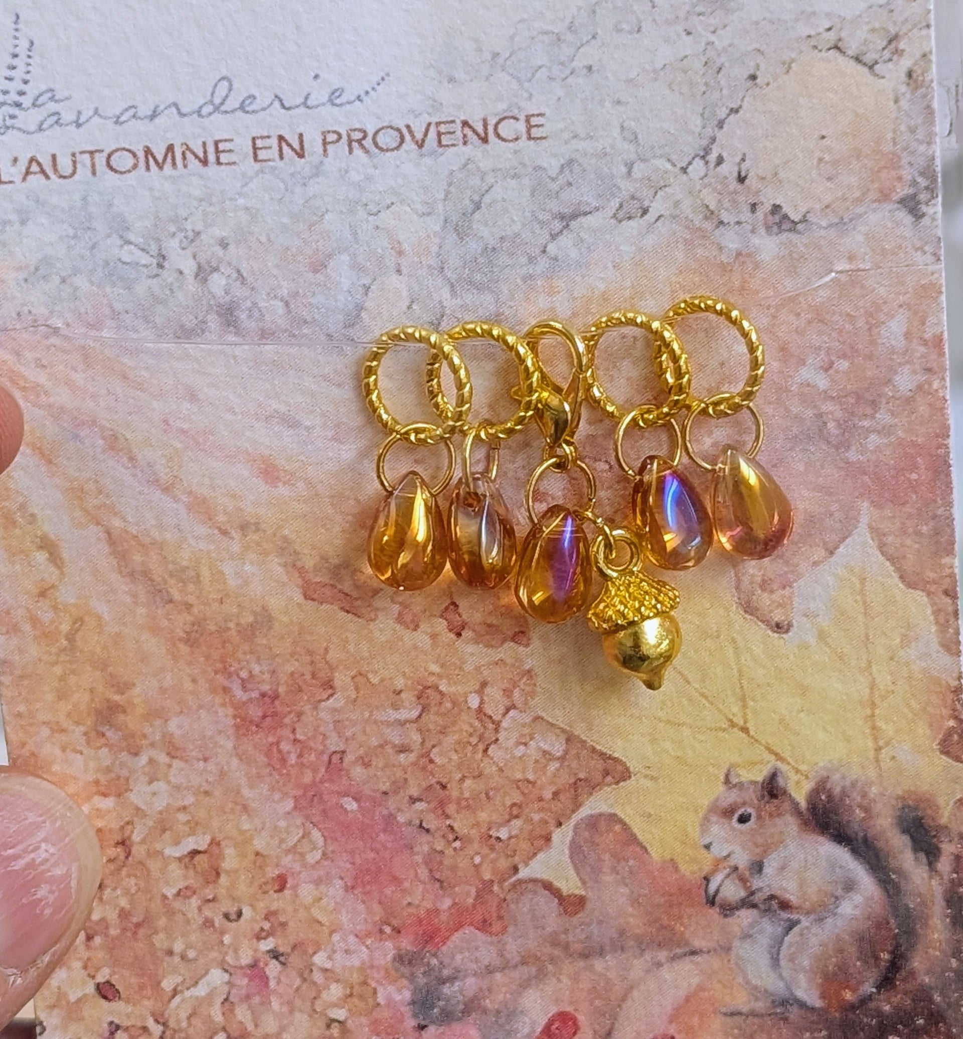 Anneaux marqueurs - lot de 5