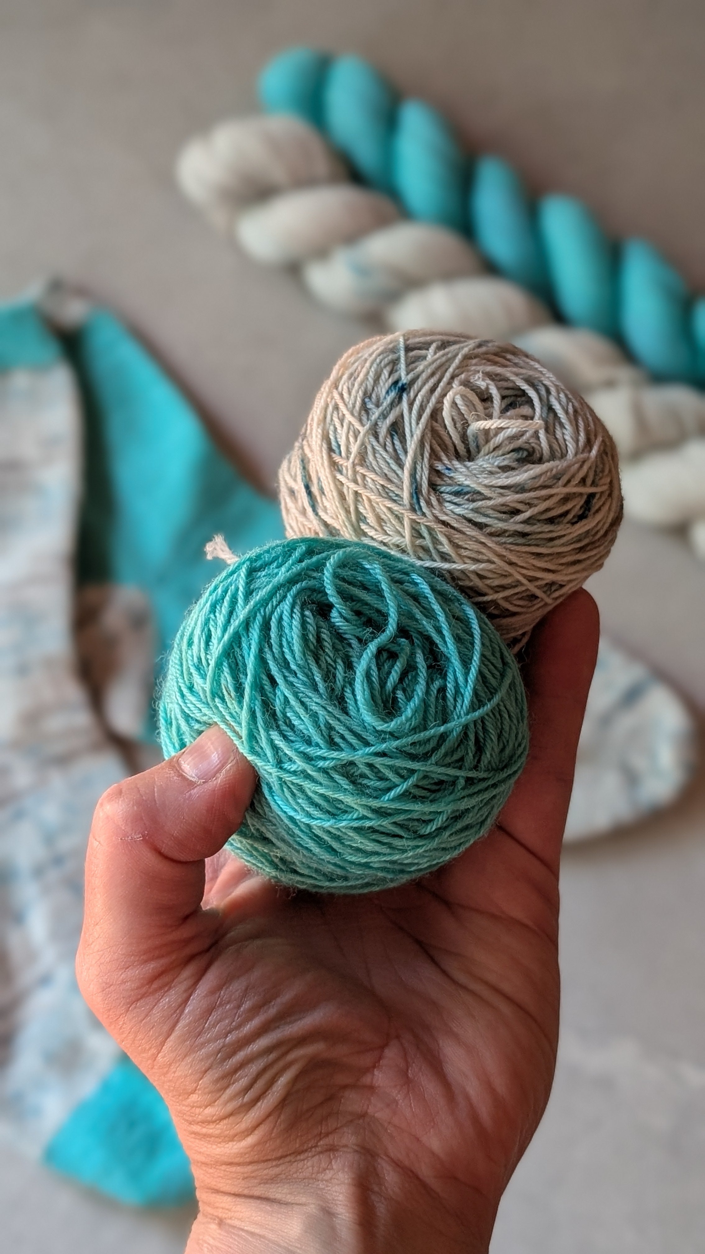 Sock Club de juin x Yarn by Simone - Pamukkale