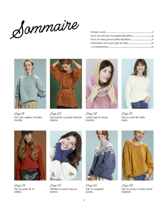 Le grand livre du tricot circulaire