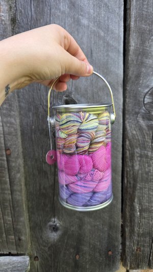 Pot de peinture - Laine à chaussette