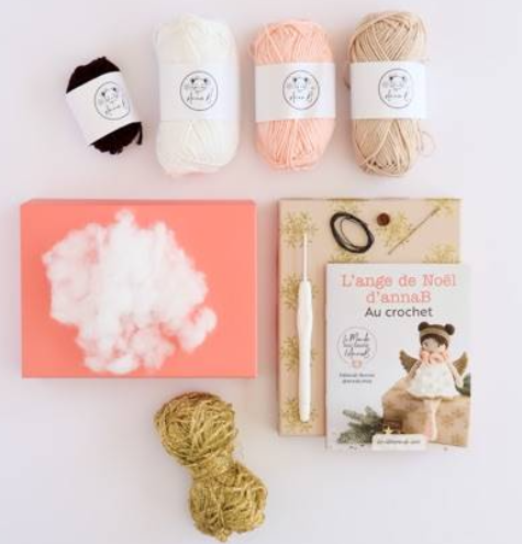 Kit de crochet - l'Ange de Noël d'AnneB