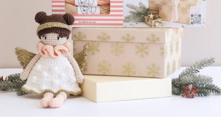 Kit de crochet - l'Ange de Noël d'AnneB
