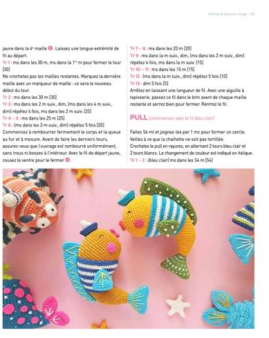 Incroyables amigurumis aquatiques
