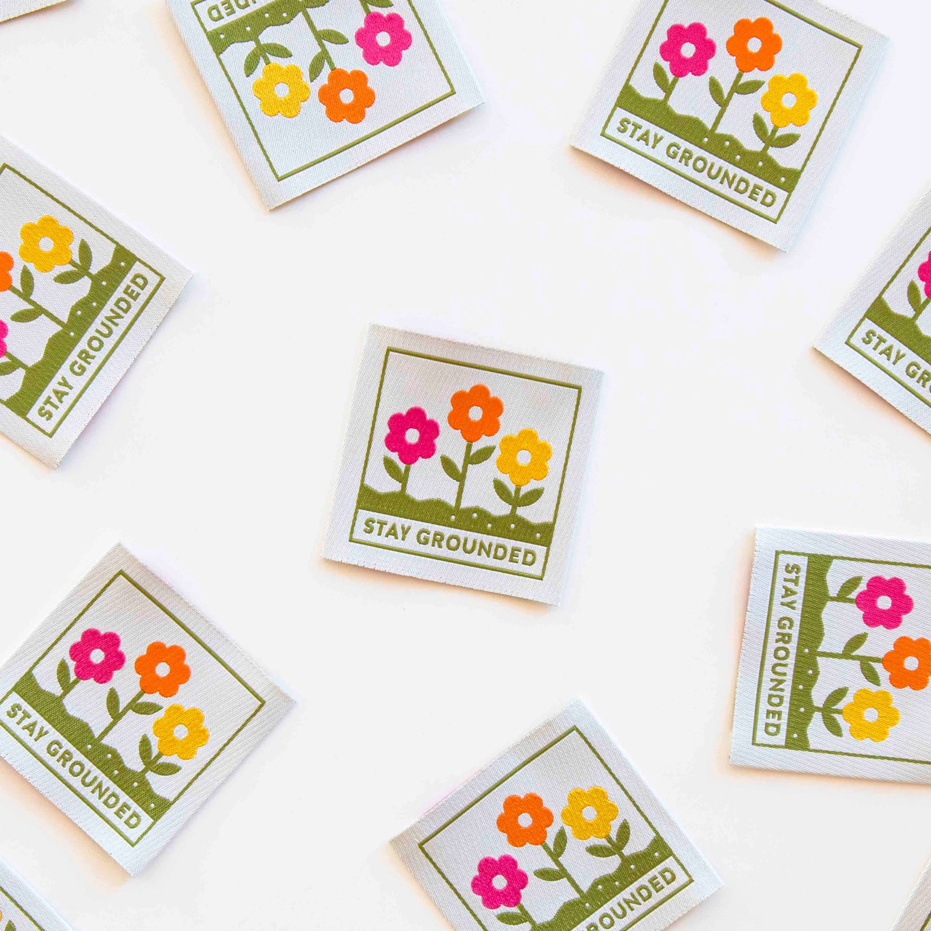 Grandes étiquettes à coudre