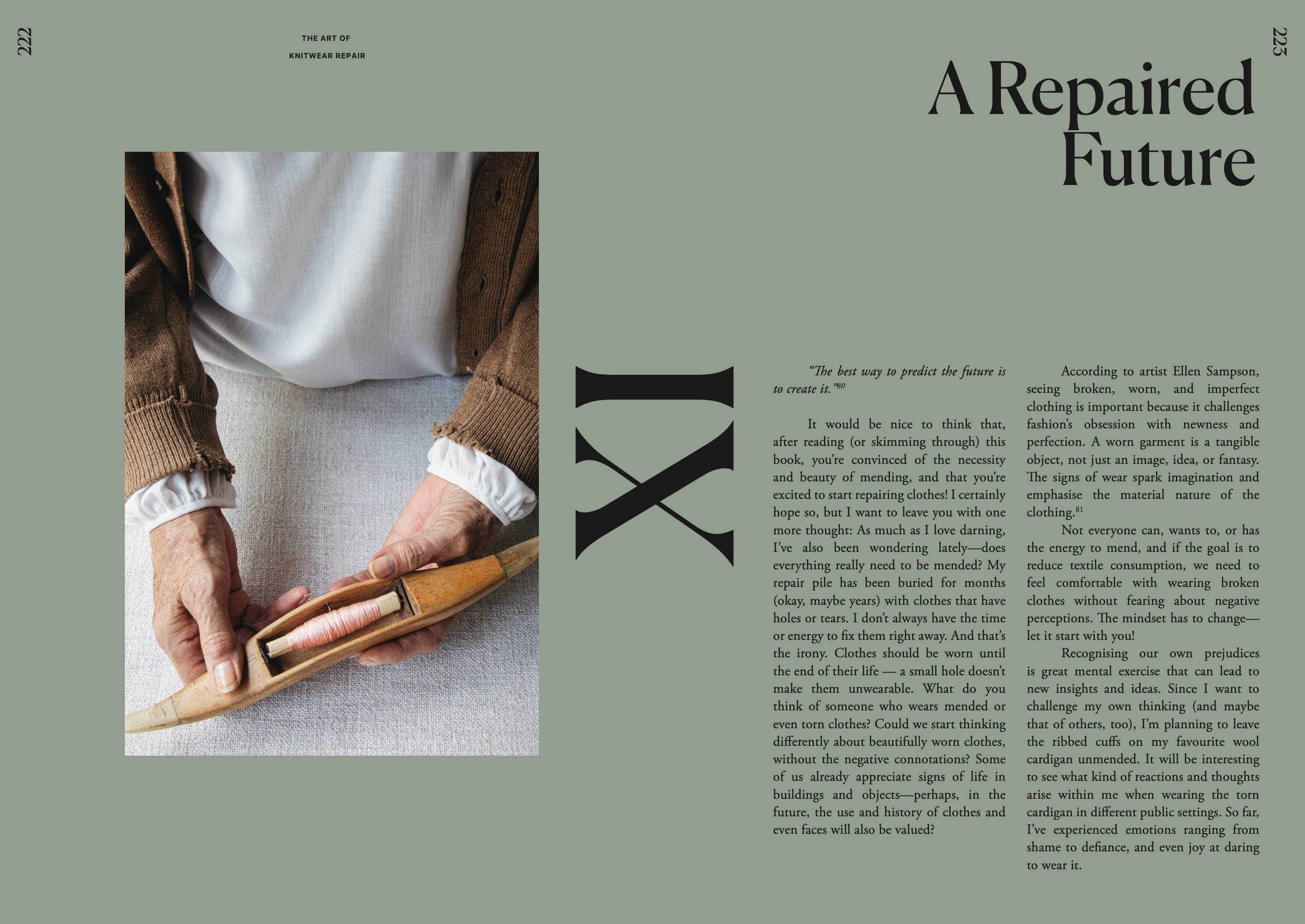 The Art of Knitwear Repair