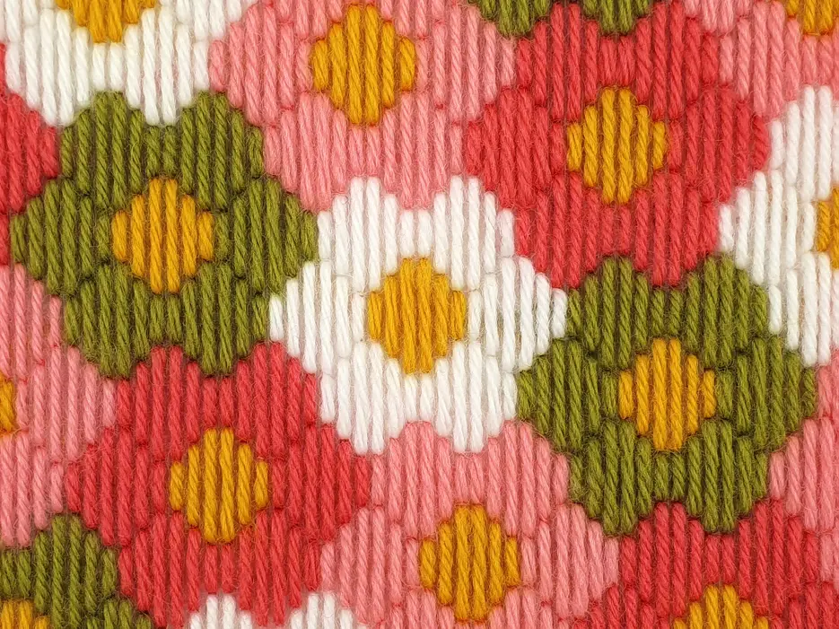 Bargello à suspendre - Kit de tapisserie