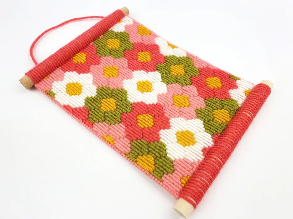 Bargello à suspendre - Kit de tapisserie