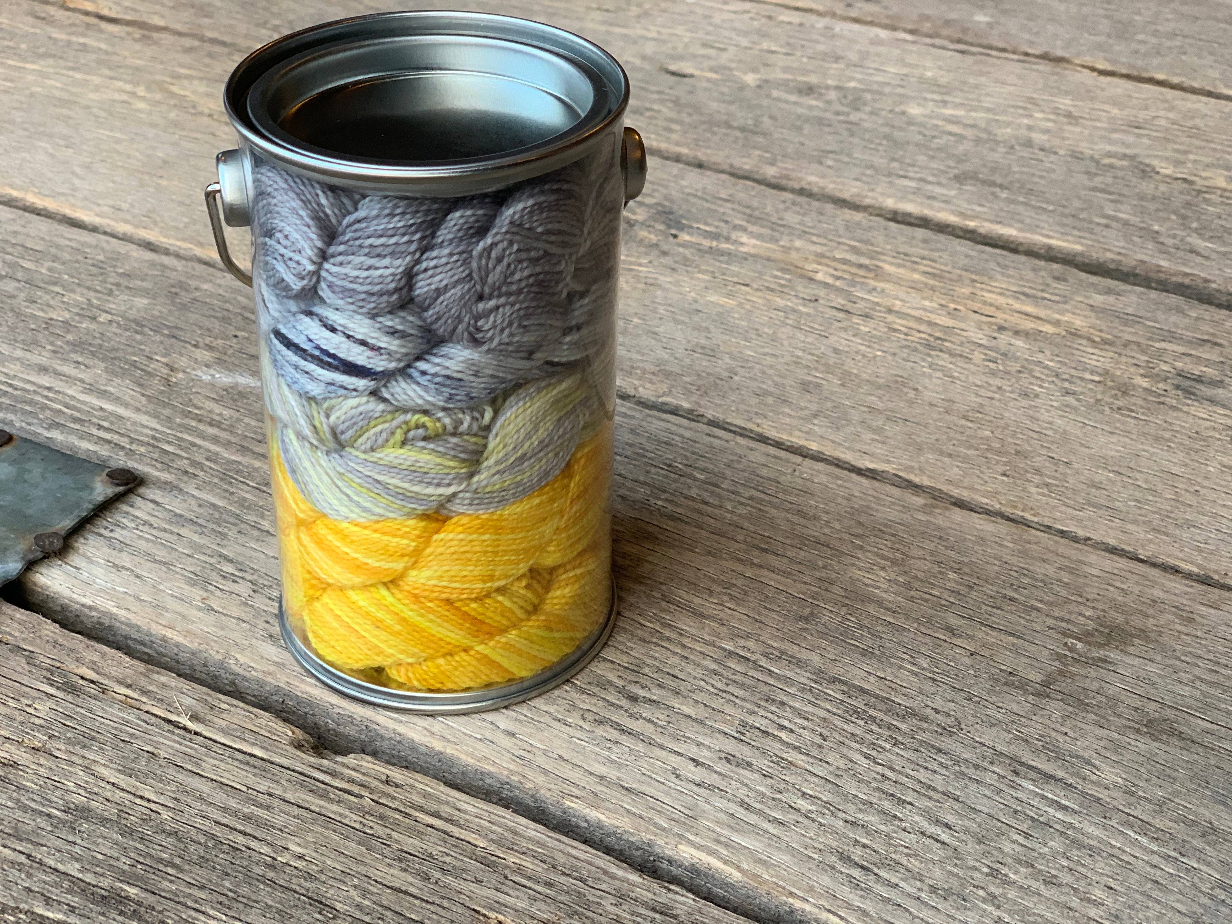 Pot de peinture - Laine à chaussette