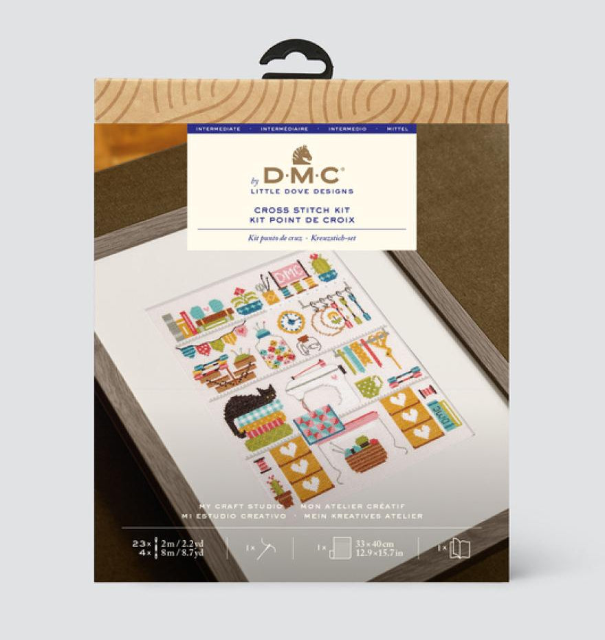 Mon atelier créatif - Kit de point de croix