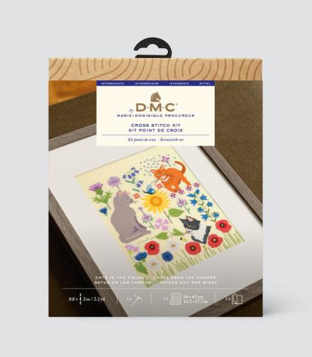 Les chats - Kit de point de croix