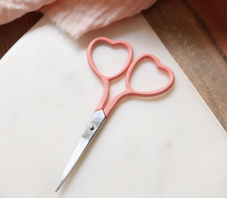 Ciseaux de broderie "coeur"