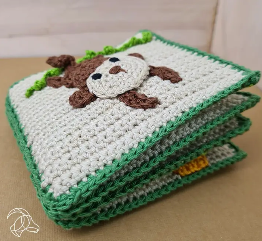 Kit crochet - Livre d'éveil Jungle