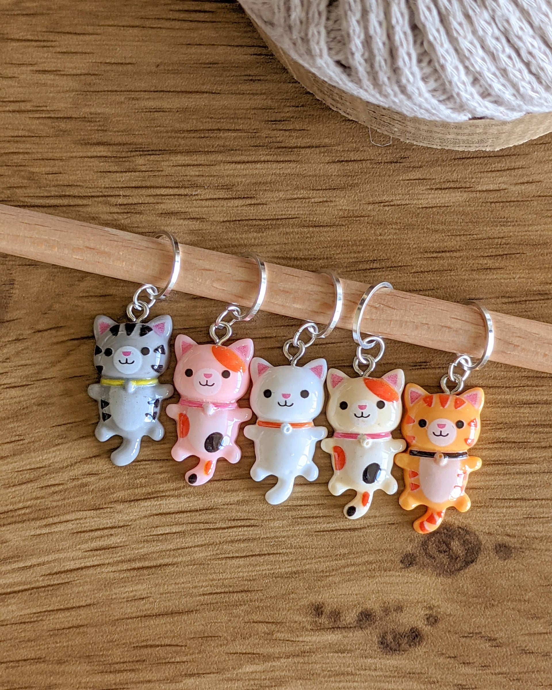 Petits chats - Anneaux marqueurs
