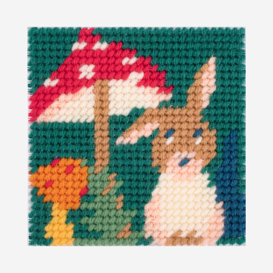 Alain le lapin - Kit canevas