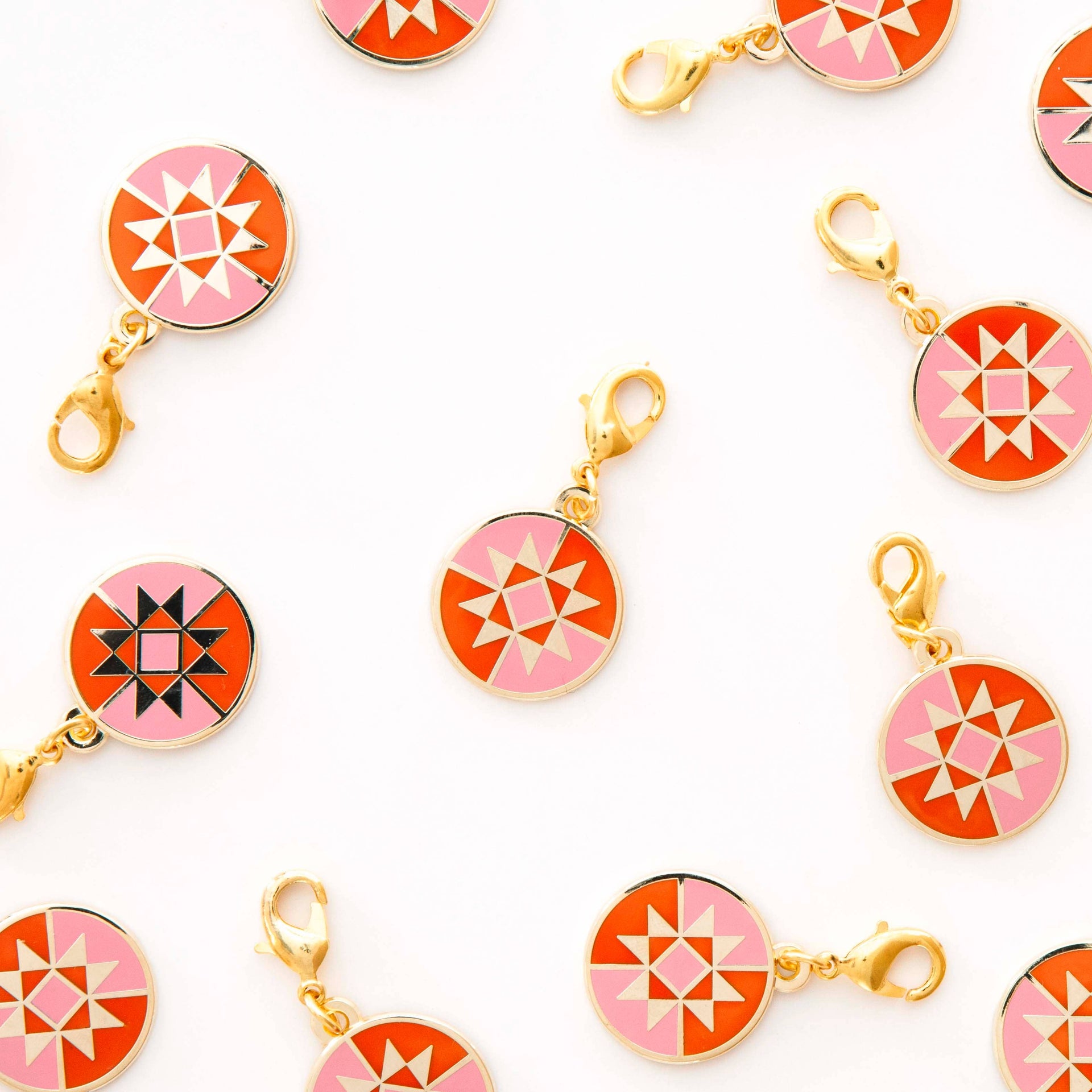 Anneaux marqueurs Étoile de courtepointe amovible