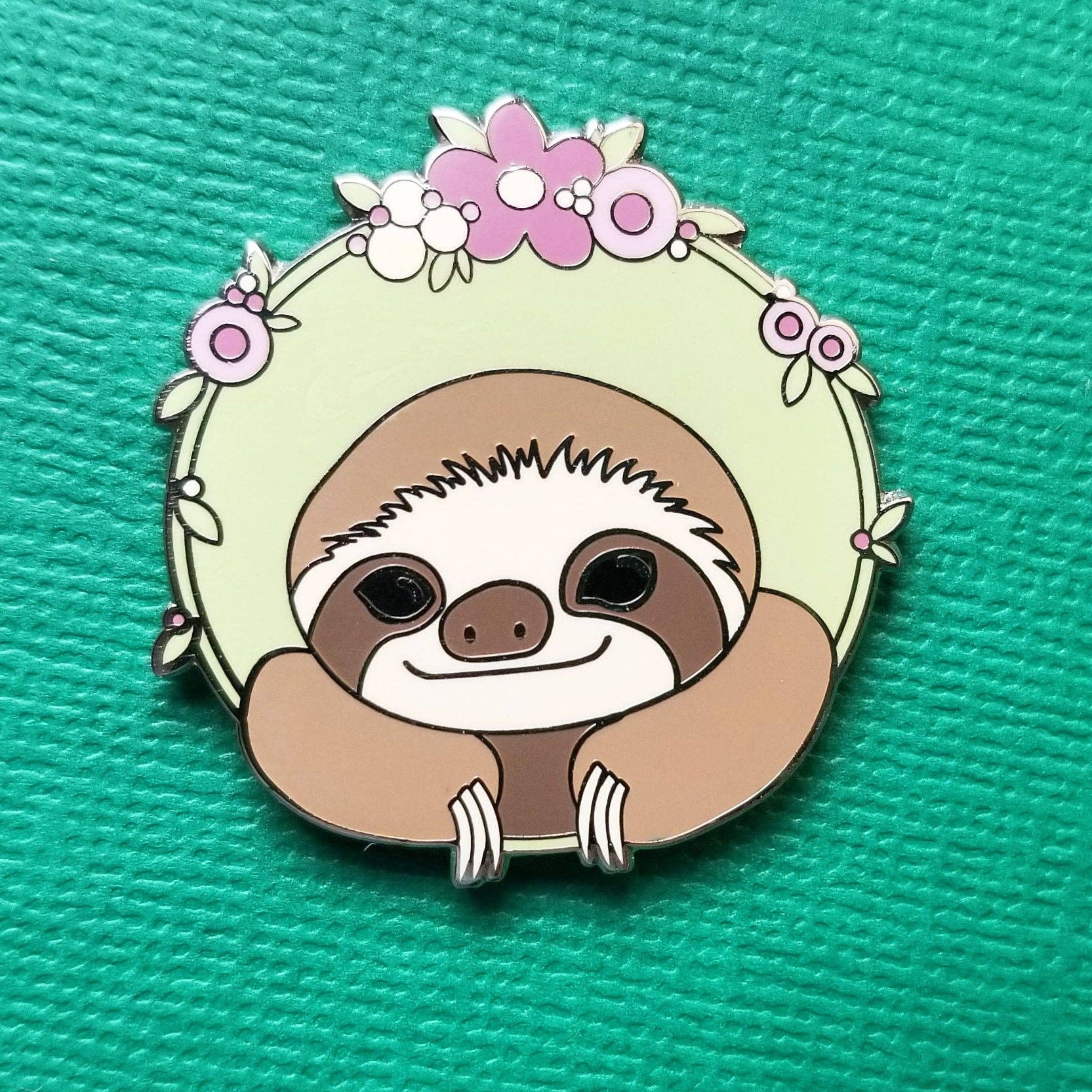 Porte-aiguille aimanté Happy Sloth