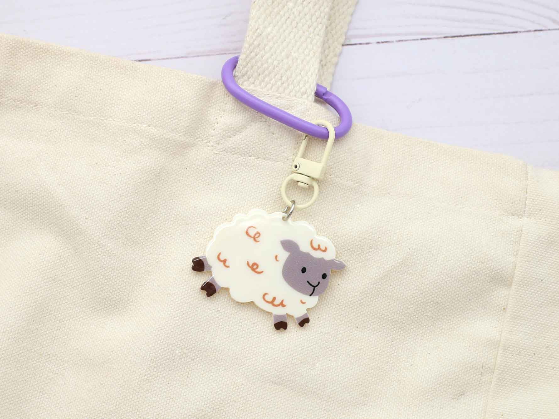 Moutons bondissants | Breloques pour sacs