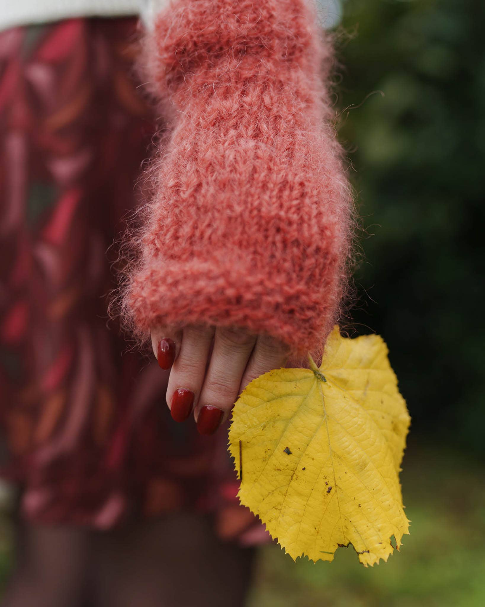 Patron de tricot - Bonnet et Mitaines Effie