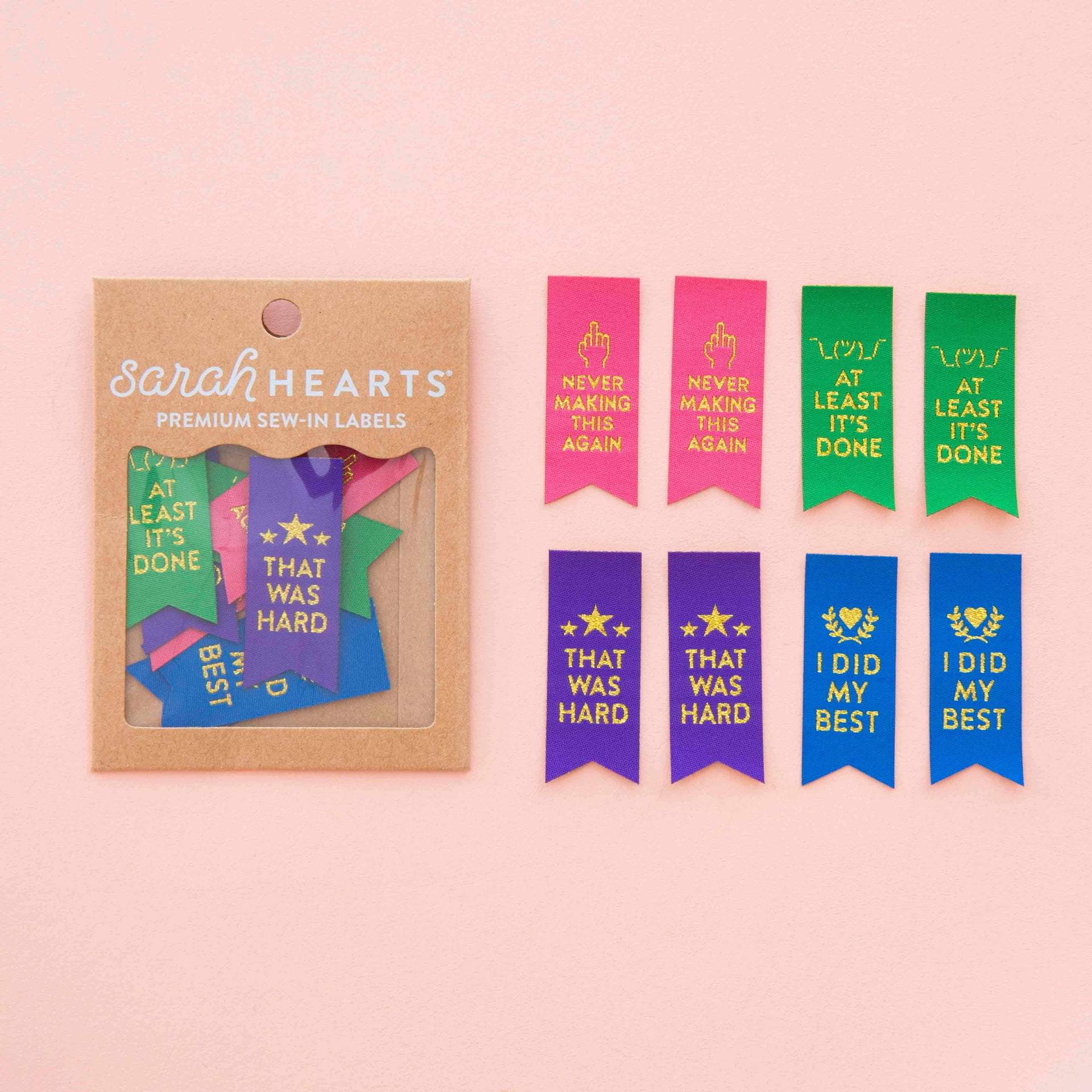 Étiquettes à coudre "Sarcastic Award Ribbon"