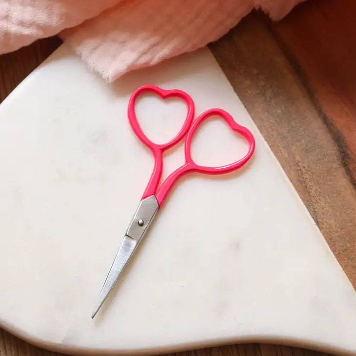 Ciseaux de broderie "coeur"