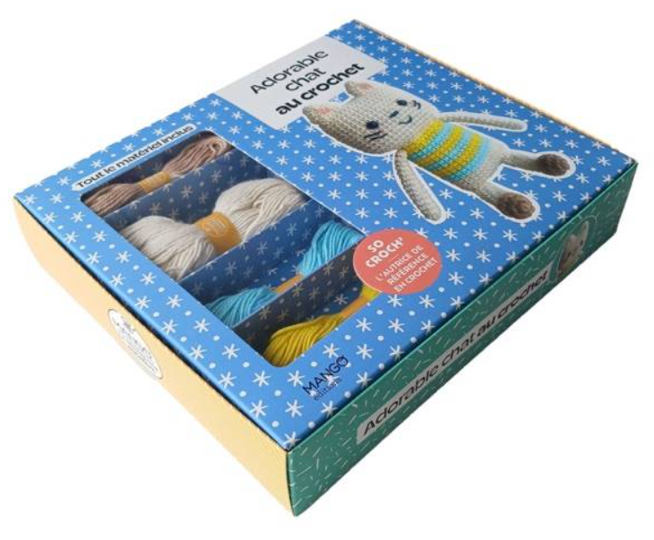 Kit de crochet - Adorable Chat