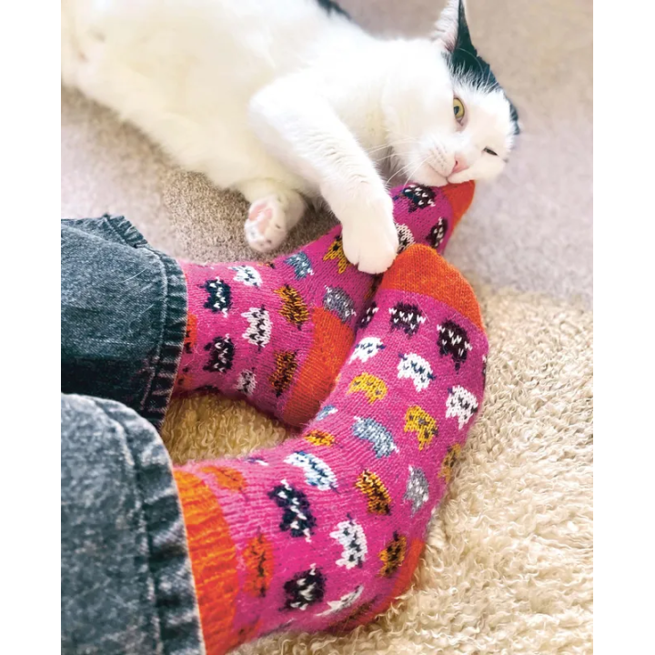 Chaussettes créatives à tricoter