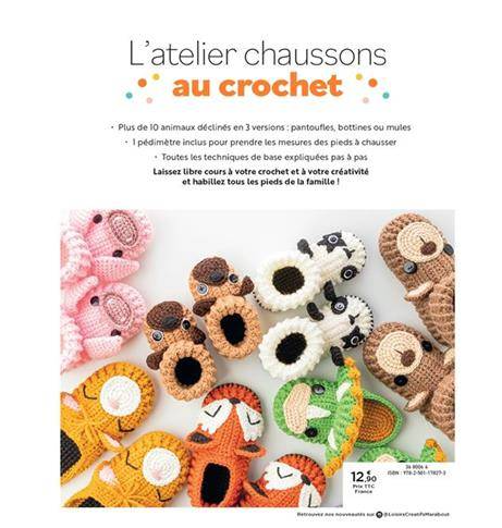 L'atelier chaussons au crochet