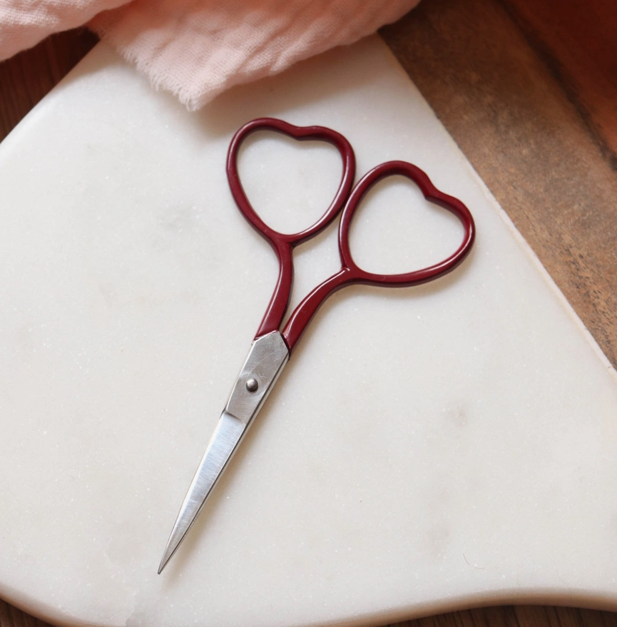 Ciseaux de broderie "coeur"